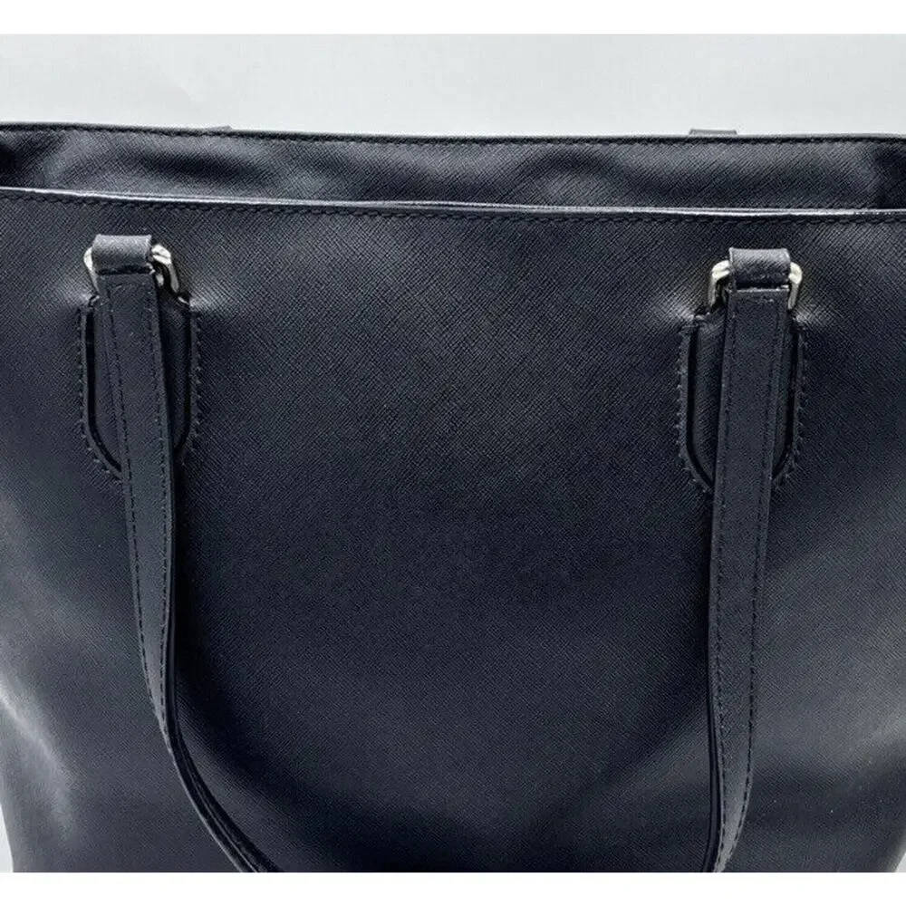 Kate‎ Spade Authenticated Dally Laurel Way Shoulder Bag Leather Black WKRU4094
